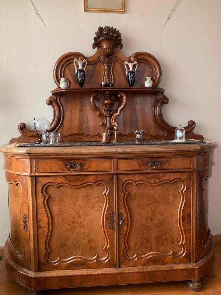 Antieke Biedermeier van 1850-1870, Antiek en Kunst, Antiek | Meubels | Kasten, Ophalen
