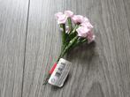 11 Kleine roze roosjes van satijn 12 cm *nieuw* ~ NH6903, Nieuw, Ophalen of Verzenden, Materiaal