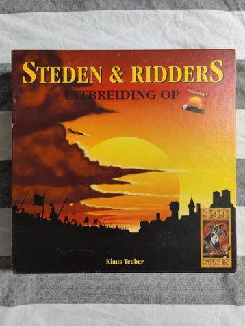 Kolonisten van Catan uitbreiding Steden & Ridders, hout zgan beschikbaar voor biedingen