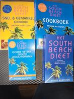 4 boeken south beach dieet,  Arthur agatston, Boeken, Ophalen of Verzenden, Zo goed als nieuw