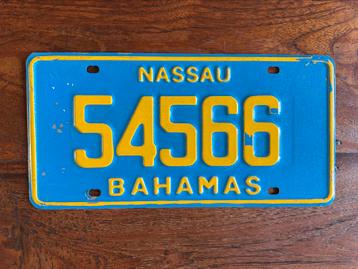 Kentekenplaat Bahama’s - Nassau