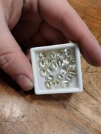 Gele lemon kwarts facet ovaal, Ophalen of Verzenden, Zo goed als nieuw