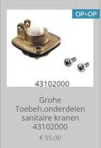 Grohe Toebeh.onderdelen sanitaire kranen 43102000, Ophalen of Verzenden, Nieuw, Toilet