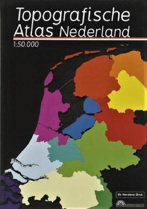 TOPOGRAFISCHE ATLAS VAN NEDERLAD - West-Nederland, Boeken, Atlassen en Landkaarten, Zo goed als nieuw, Nederland, 1800 tot 2000