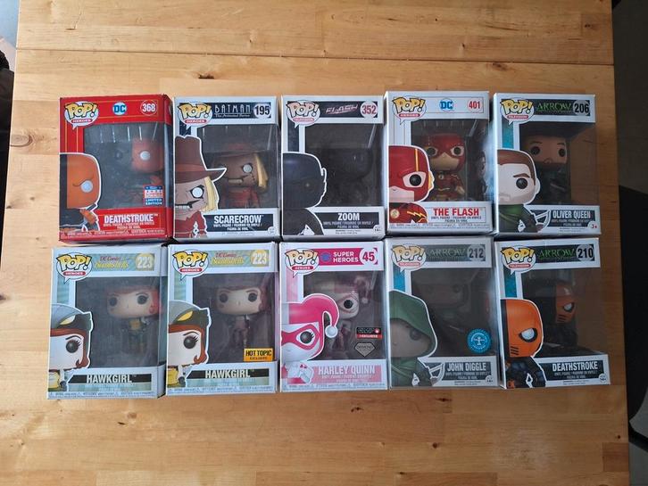 Funko Pops DC Collectie - Verkoop wegens verhuizing, Verzamelen, Poppetjes en Figuurtjes, Zo goed als nieuw, Ophalen of Verzenden