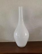 Vintage vaas Salong van Johanna Jelineke van Ikea, Wit, Ophalen of Verzenden, Minder dan 50 cm, Glas