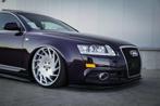 Spoiler Voorspoiler Lip Splitter Voor Audi A6 C6 S Line Face, Verzenden, Automotive Parts, A.parts@hotmail.nl, Trasmolenlaan 12 3447 GZ Woerden