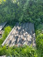 Asbestvrije golfplaten. Dakplaten. Vezelcement. 183 x110, Ophalen, Gebruikt, Zwart, 15 m² of meer