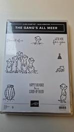 Stampin up stempelset the gang's all meer, Hobby en Vrije tijd, Stempelen, Ophalen of Verzenden, Zo goed als nieuw