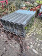 56 astbestvrije Golfplaten, Ophalen, Overige materialen, Gebruikt, Zwart