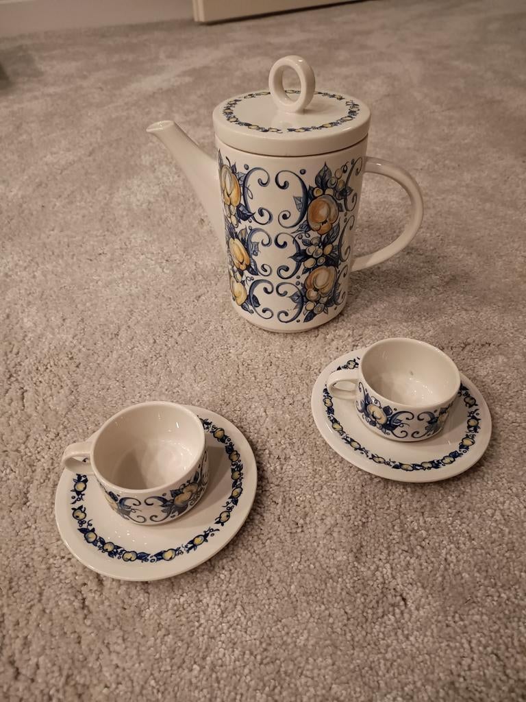 Villeroy & Boch Cadiz Koffiepot met Kopjes en Schotels, Ophalen of Verzenden