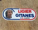 Sticker Ligier Gitanes Formule 1, J. Laffite, Ophalen of Verzenden, Zo goed als nieuw