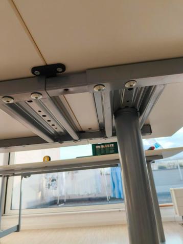 Ikea Galant Hoekbureau - Wit - In hoogte verstelbaar - afbeelding 8