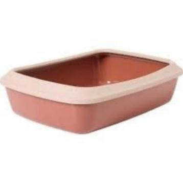 Savic Kattenbak Iriz – Open Kattenbak Terracotta beschikbaar voor biedingen