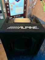 Alpine subwoofer, Auto diversen, Ophalen, Zo goed als nieuw