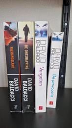 David Baldacci - 4 Boeken, Ophalen of Verzenden, Gelezen, David Baldacci, Nederland