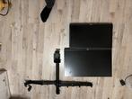 2 monitoren + arm, Computers en Software, Monitoren, Ophalen of Verzenden, Zo goed als nieuw, 60 Hz of minder, IPS