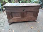 Antieke dekenkist, Huis en Inrichting, Woonaccessoires | Kisten, Ophalen, Gebruikt, 100 tot 150 cm, 50 tot 75 cm