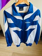 Vintage adidas trainingsjas sport retro jack tracksuit, Ophalen of Verzenden, Zo goed als nieuw, Blauw, Overige typen
