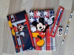 Mickey Mouse etui, notitie boekje, liniaal gum en potlood, Verzamelen, Ophalen of Verzenden, Mickey Mouse, Nieuw, Overige typen