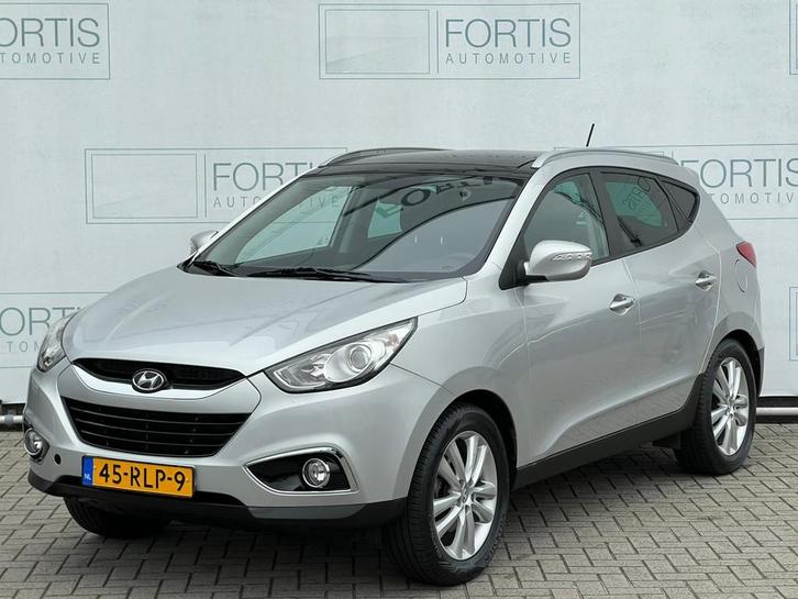 Hyundai ix35 2.0i 4WD i-Catcher PANDODAK | ECC | LEDER, Auto's, Hyundai, Bedrijf, Te koop, iX35, 4x4, ABS, Achteruitrijcamera