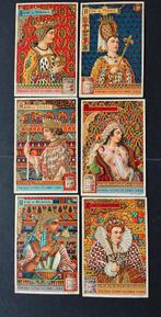 Liebig plaatjes Koninginnen, Verzamelen, Foto's en Prenten, Verzenden, Zo goed als nieuw, Voor 1940, Prent