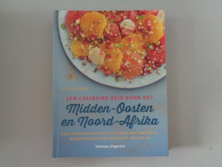 Een culinaire reis door het Midden-Oosten en Noord-Afrika, Boeken, Kookboeken, Zo goed als nieuw, Voorgerechten en Soepen, Hoofdgerechten
