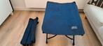 2x Bardani kampeerkruk/Voetenbank, kleur blauw, Ophalen of Verzenden, Zo goed als nieuw, Campingstoel