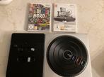 Wii DJ Hero & DJ Hero 2 met DJ mengpaneel, Spelcomputers en Games, Games | Nintendo Wii, Muziek, 1 speler, Ophalen of Verzenden