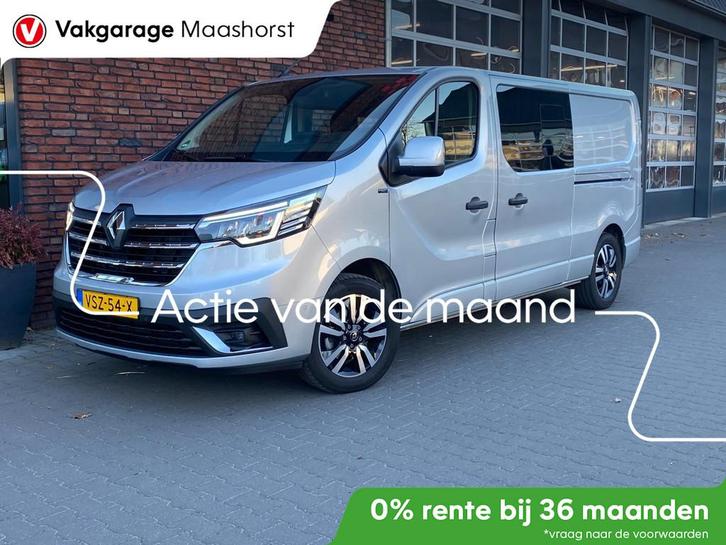 Renault TRAFIC 2.0 dCi 170 T29 L2H1 DC Luxe achterruitrij ca, Auto's, Bestelauto's, Te koop, ABS, Achteruitrijcamera, Airconditioning