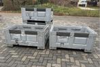 Grijze kunststof palletbox 120x80x58cm , puppy bak box, Niet ingevuld, Gebruikt, Niet ingevuld, Ophalen of Verzenden