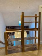 houten stellingkast, Huis en Inrichting, Kasten | Stellingkasten, Ophalen, Zo goed als nieuw