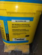 2xWeber.tec Superflex 10 - 2K Dikbeschichtung, Minder dan 4 cm, Overige materialen, Nieuw, Ophalen of Verzenden