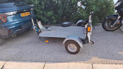 Airtrailer met 2 fietsen dragers. Nu, Auto diversen, Aanhangers en Bagagewagens, Gebruikt, Ophalen