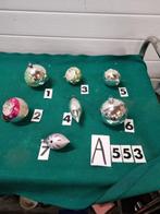 Kerstballen retro glas ballen verschillende, Diversen, Kerst, Ophalen of Verzenden, 'T Olde Gre-j, Info@toldegrej.nl, Endepoelstraat 20f Didam