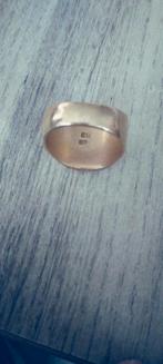 Gouden Ring - Maat 22, 20 of groter, Ophalen of Verzenden, Zo goed als nieuw, Dame of Heer