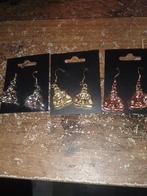 100 Oorbellen op Goud & Zilver en bronze- Nieuw, Verpakt, Overige materialen, Hangers, Nieuw, Ophalen of Verzenden