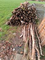 Mooie dunne berkenstammetjes goed droog e.v.t thuis bezorgd, 6 m³ of meer, Ophalen, Berkenhout, Stammen