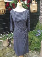 Blauw polkadot jurkje PROMISS maat L, Promiss, Blauw, Maat 42/44 (L), Ophalen of Verzenden