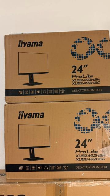  Iiyama XUB2492HSN-B5 24” IPS USB-C Monitor  beschikbaar voor biedingen
