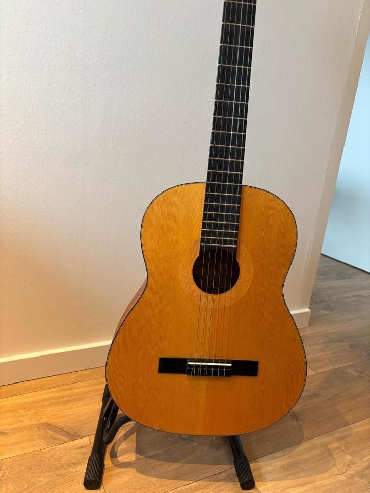 gitaar akoestisch, Muziek en Instrumenten, Snaarinstrumenten | Gitaren | Akoestisch, Zo goed als nieuw, Klassieke of Spaanse gitaar