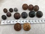 Knopen, Uniformknopen (oud) NLD Leger/Duane, Ophalen of Verzenden, Landmacht, Nederland