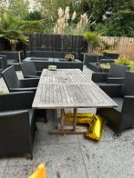 Tuin tafel, Tuin en Terras, Ophalen, Gebruikt, Rechthoekig, Hout