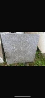 GRATIS  120-140 tegels 400x400mm met bandjes en passtukken, Tuin en Terras, Ophalen, Gebruikt, 10 m² of meer, Beton