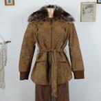 Soho Y2k echt suède leer jas bont kraag jas 40, Kleding | Dames, Maat 38/40 (M), Verzenden, Zwart, Zo goed als nieuw