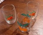 Vintage sapglaasjes 3 stuks, Verzamelen, Glas en Borrelglaasjes, Ophalen of Verzenden, Zo goed als nieuw, Overige typen