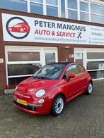 Fiat 500 1.2 Cabrio 2011 Rood, Auto's, Stof, Handgeschakeld, Particulier, Hatchback