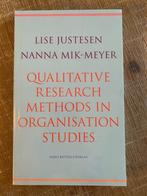 Qualitative Research Methods in Organisation Studies, Zo goed als nieuw, Gamma, Ophalen, WO
