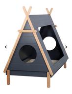 Tipi Bed 90x200 cm met Matras en Lade, Ophalen, 85 tot 100 cm, Zo goed als nieuw, Lattenbodem