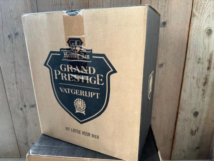Hertog Jan Grand Prestige Vatgerijpt 2022 gesealde doos, Verzamelen, Biermerken, Nieuw, Flesje(s), Hertog Jan, Ophalen of Verzenden